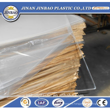 plexiglass material good light transmittance clear glass for train window